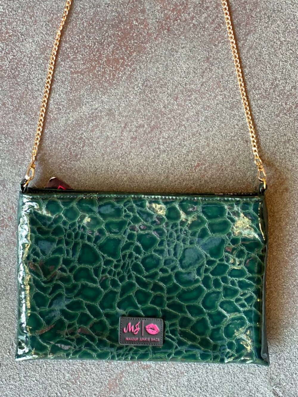 Emerald Gator Crossbody